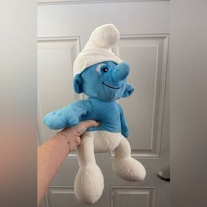 Build-A-Bear Blue and White Stuffed Animal